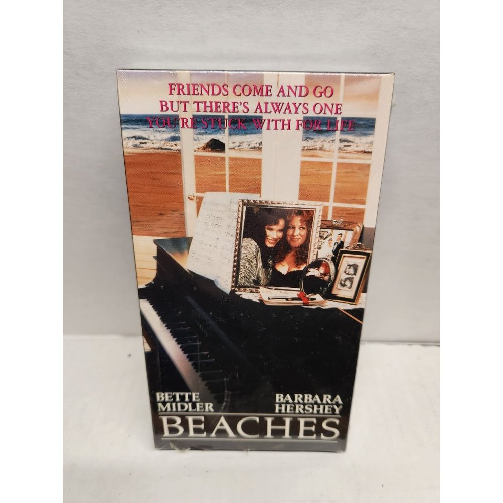 Beaches new sealed VHS - Bette Midler  Barbara Hershey